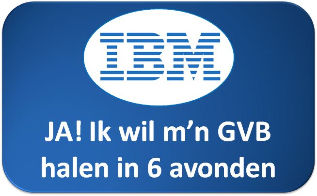 JA! Ik wil m'n GVB in 6 avonden